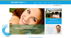 Desktop Screenshot of melbourne-dentist.com